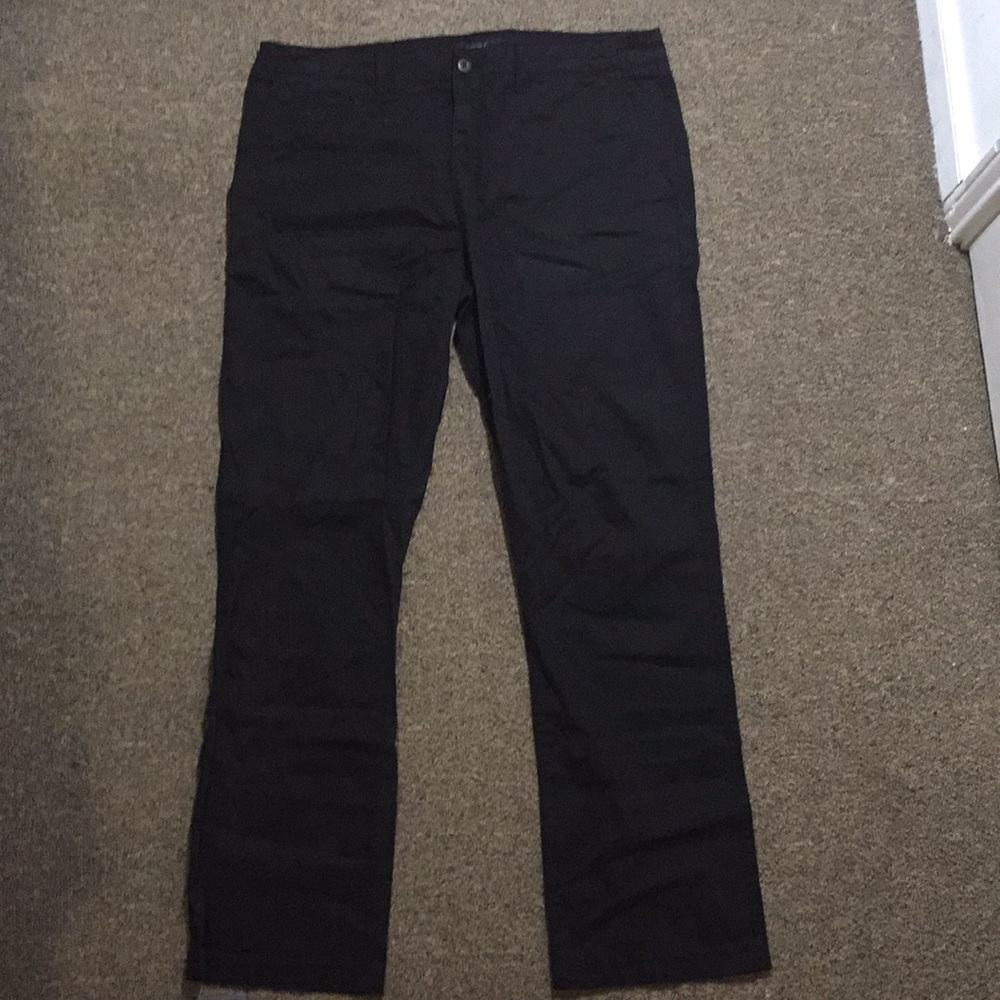 Black boot cut jeans